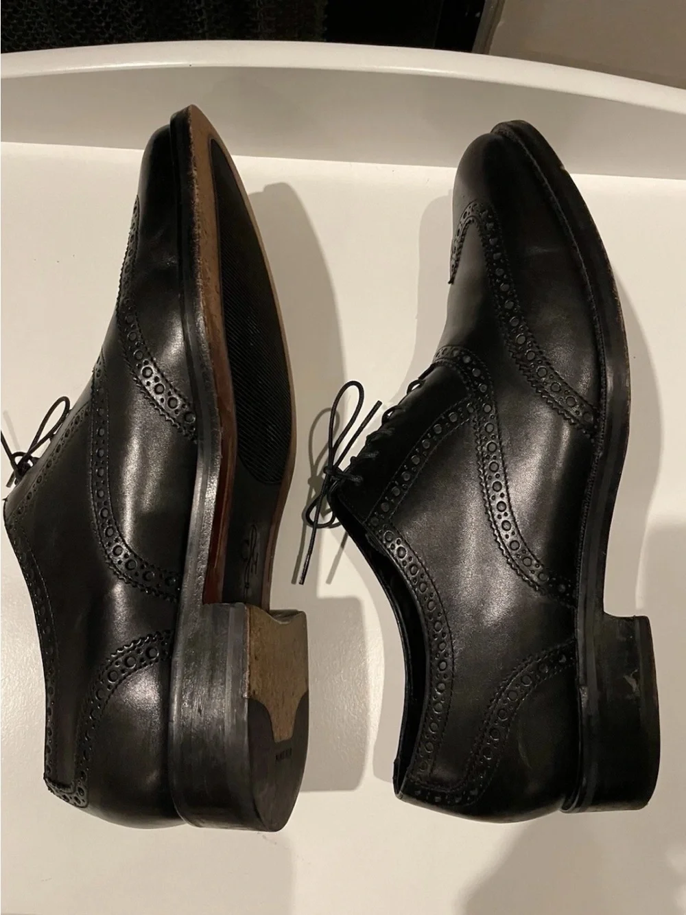 Cole Haan Hamilton Grand.OS Wingtip Oxford Triple Black C23751 Mens 10.5